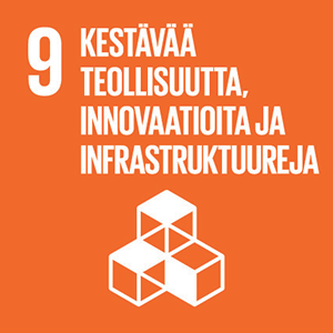 9: Kestävää teollisuutta, innovaatioita ja infrastruktuureja