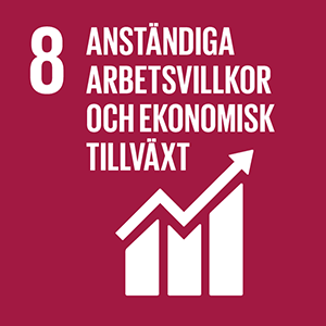 8: Anständiga arbetsvillkor och ekonomisk tillväxt