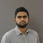 Man looking towards camera